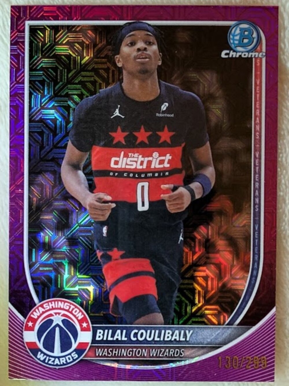 2025 Topps Bowman BILAL COULIBALY #BCV-98 130/299